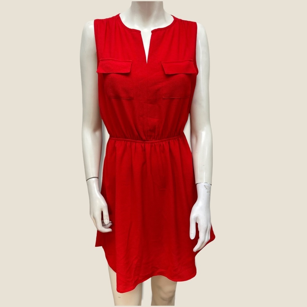 MONTEAU Red Sleeveless Dress